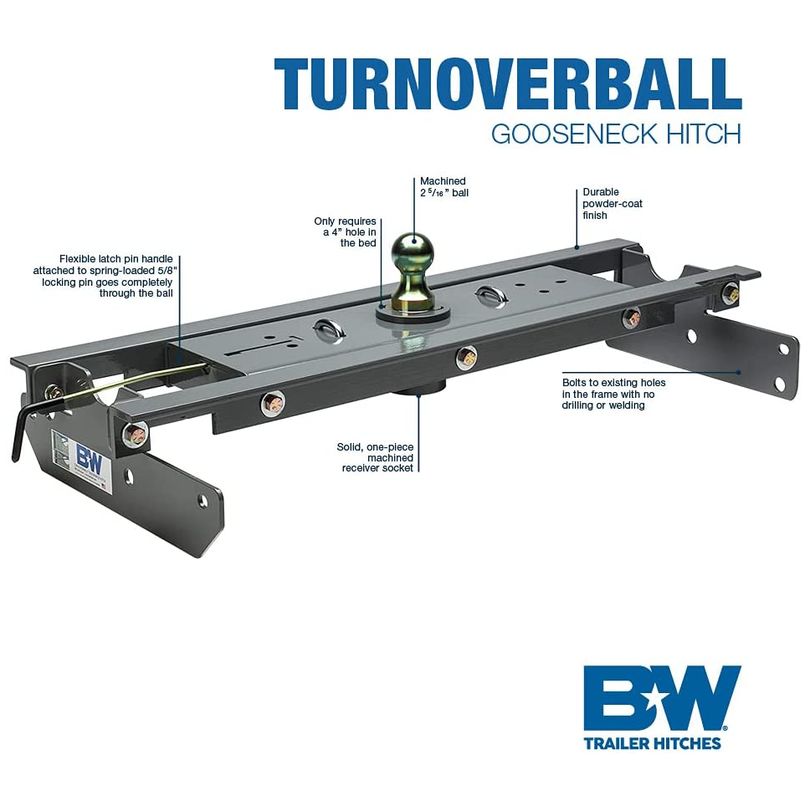 Turnover Ball Gooseneck 1320